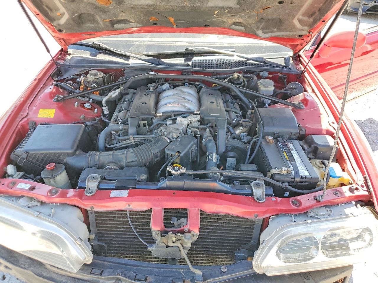 1995 Acura Legend L Красный vin: JH4KA8263SC002895