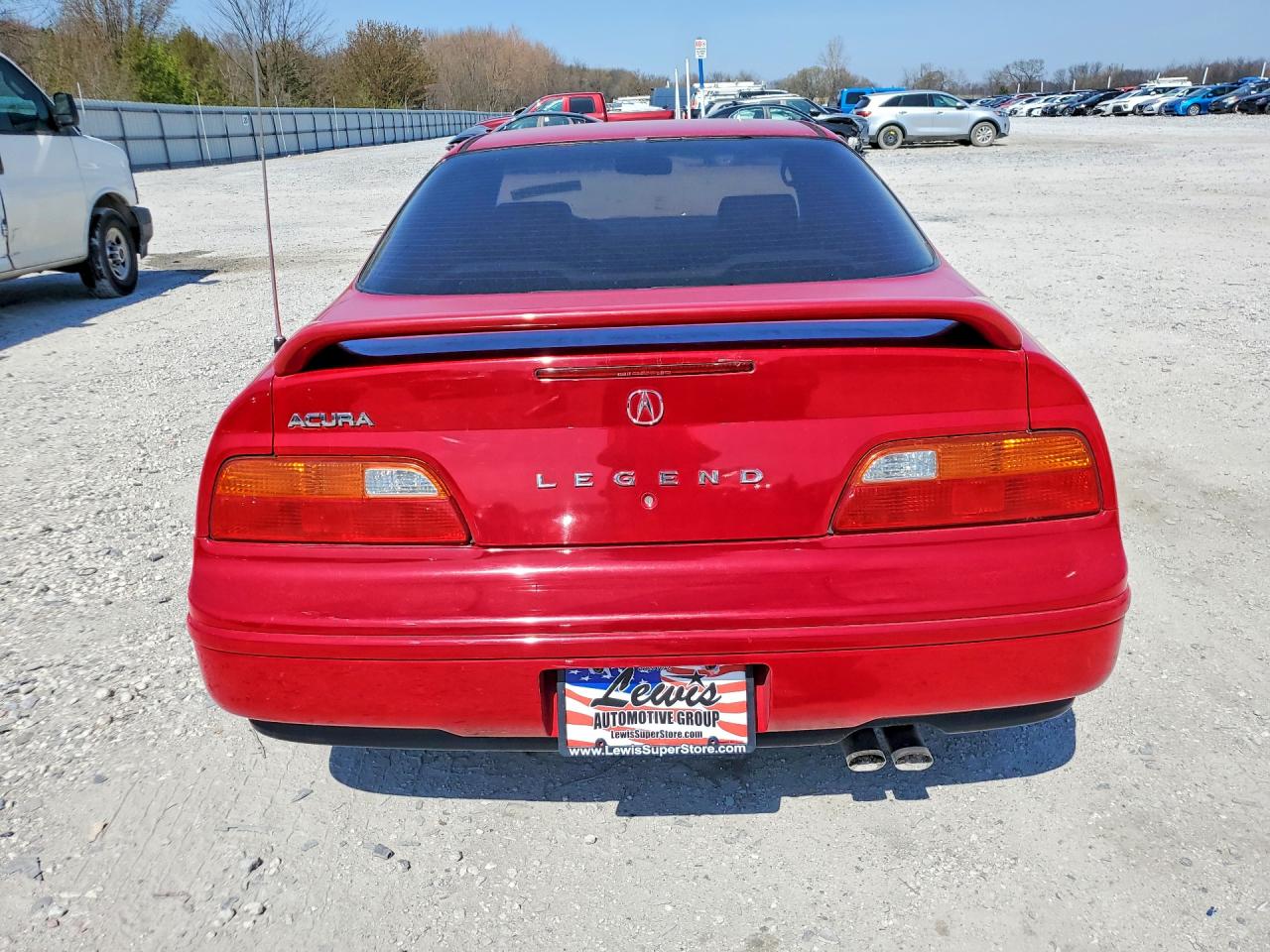 1995 Acura Legend L Красный vin: JH4KA8263SC002895