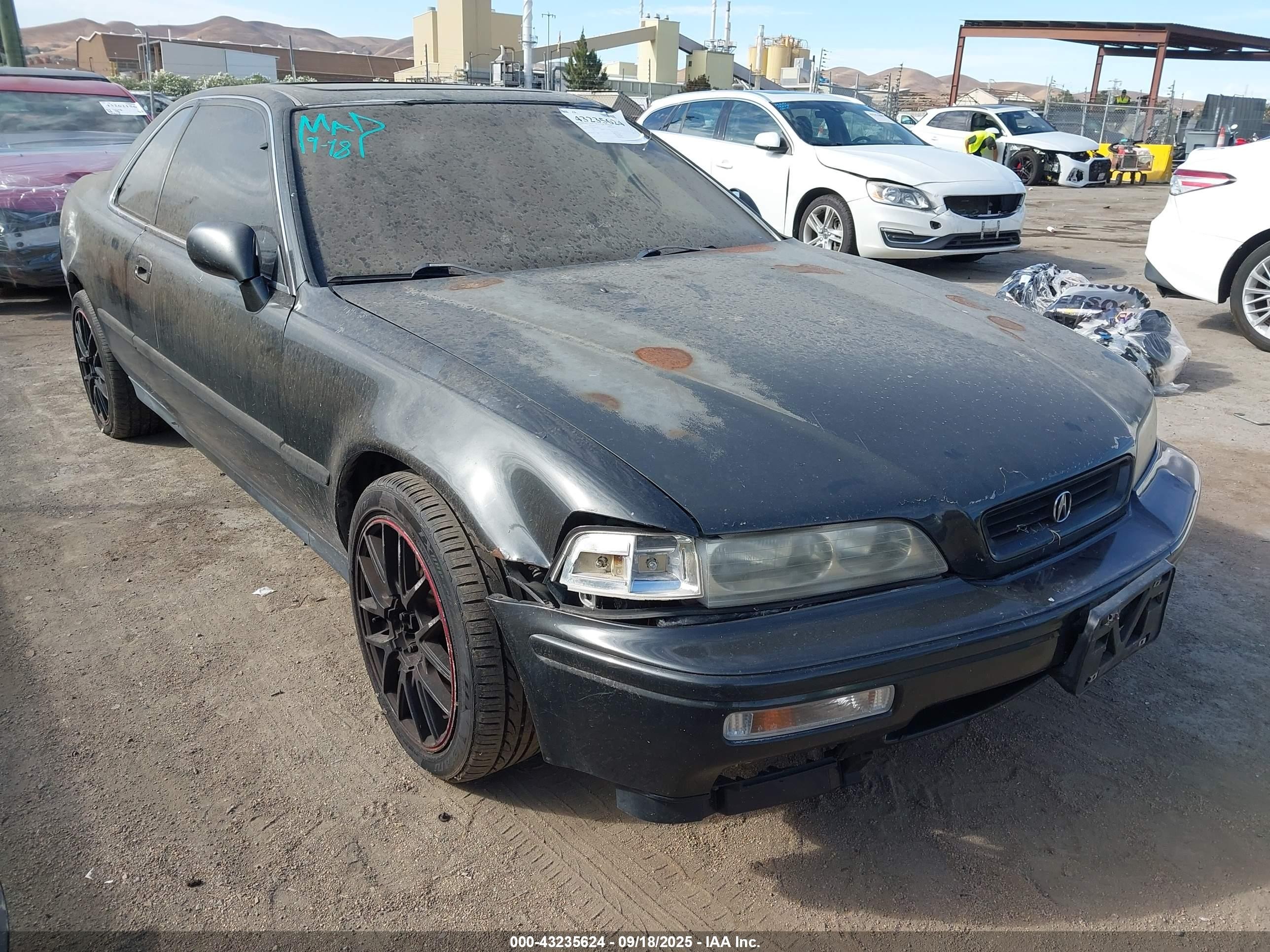 1992 Acura Legend L Black vin: JH4KA8266NC003298