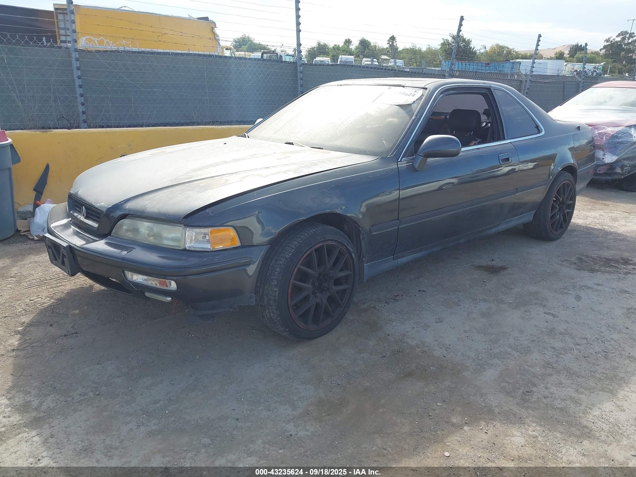 1992 Acura Legend L Black vin: JH4KA8266NC003298
