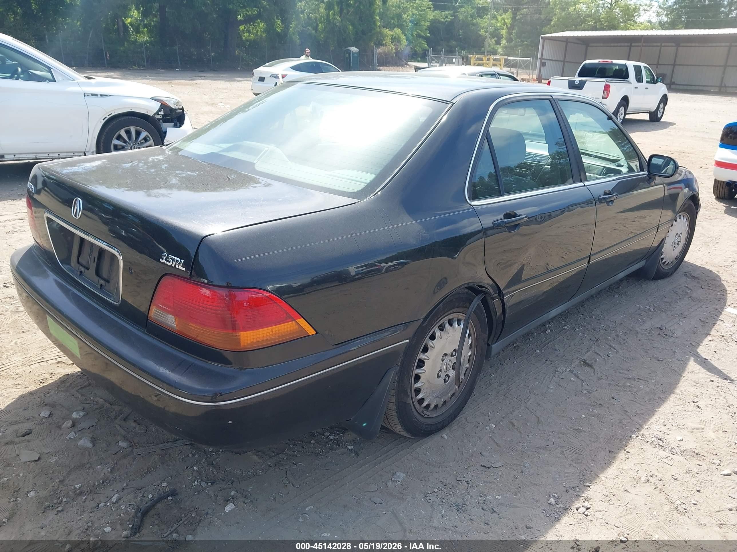 1997 Acura Rl 3.5 Black vin: JH4KA9641VC006866