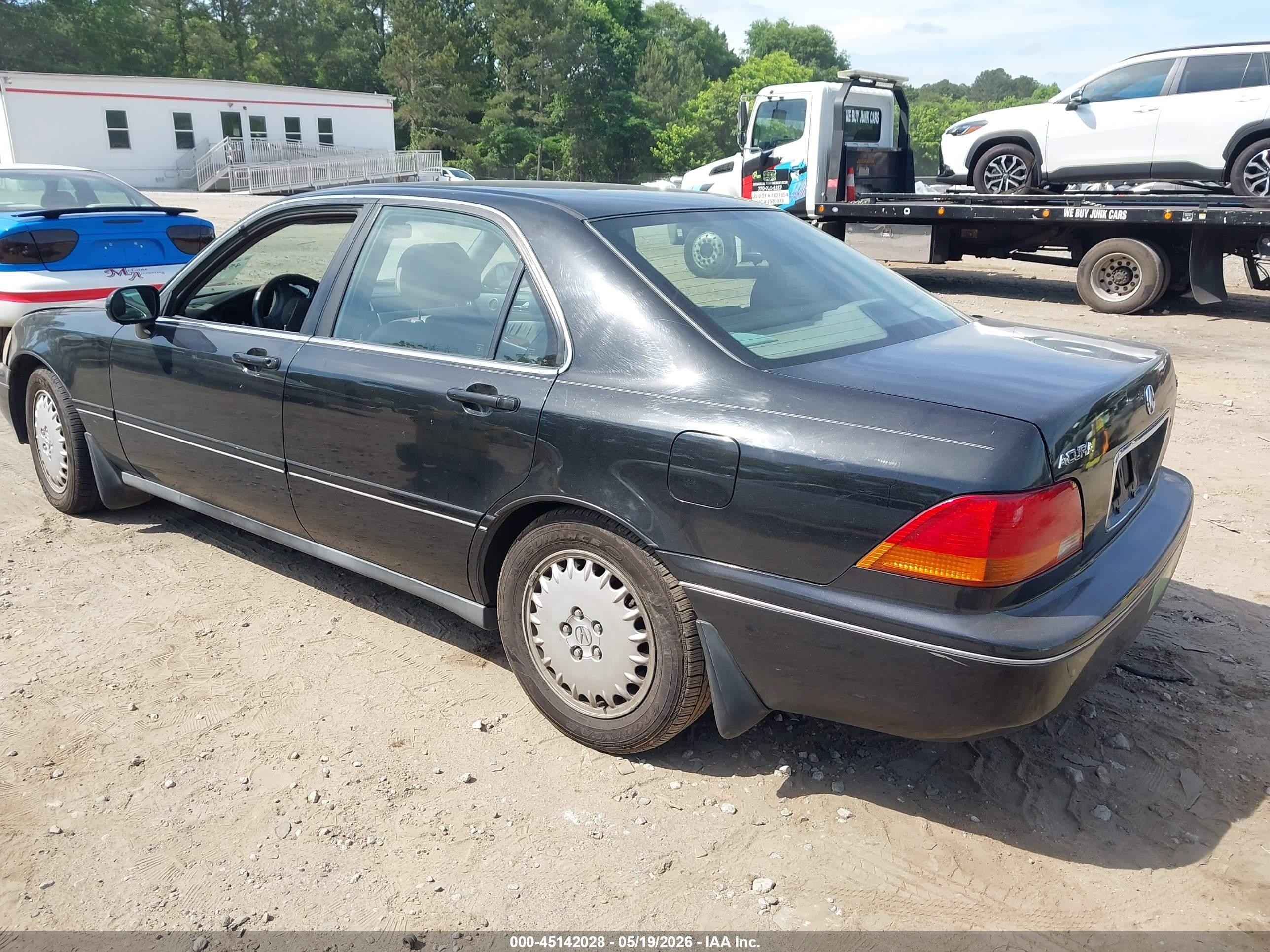 1997 Acura Rl 3.5 Black vin: JH4KA9641VC006866