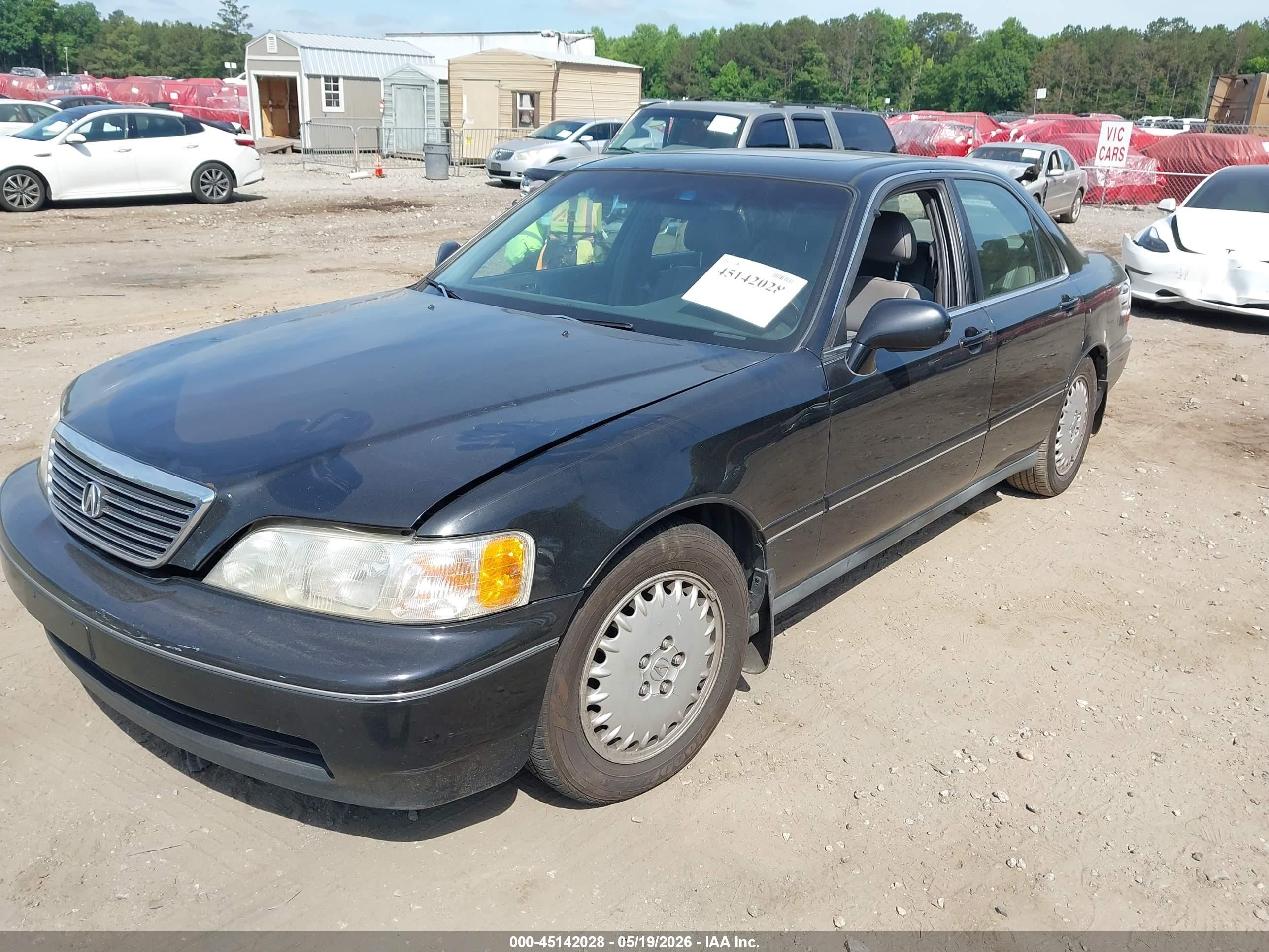 1997 Acura Rl 3.5 Black vin: JH4KA9641VC006866