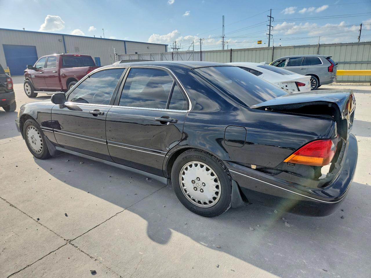 1996 Acura 3.5rl Black vin: JH4KA9642TC011863