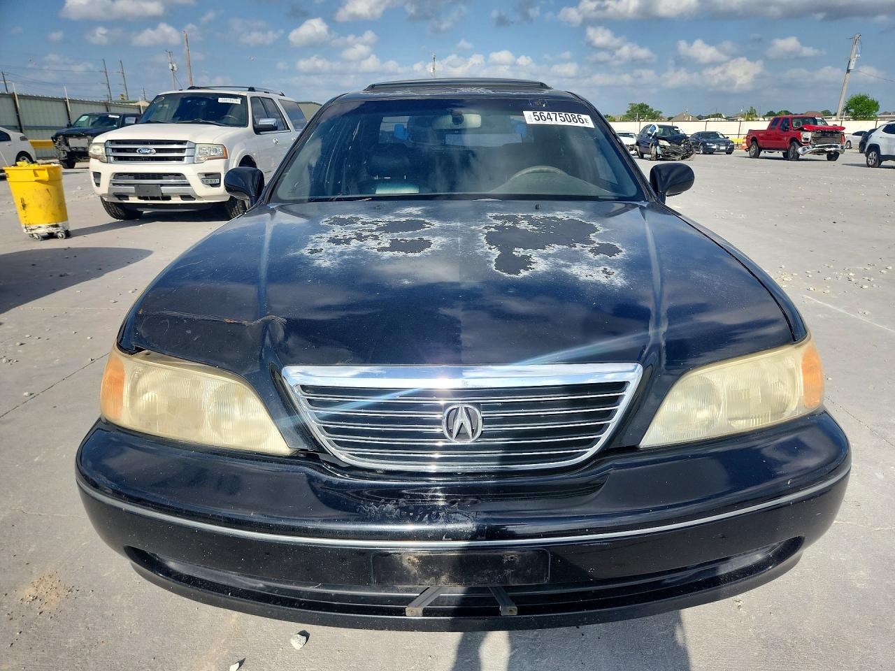 1996 Acura 3.5rl Black vin: JH4KA9642TC011863
