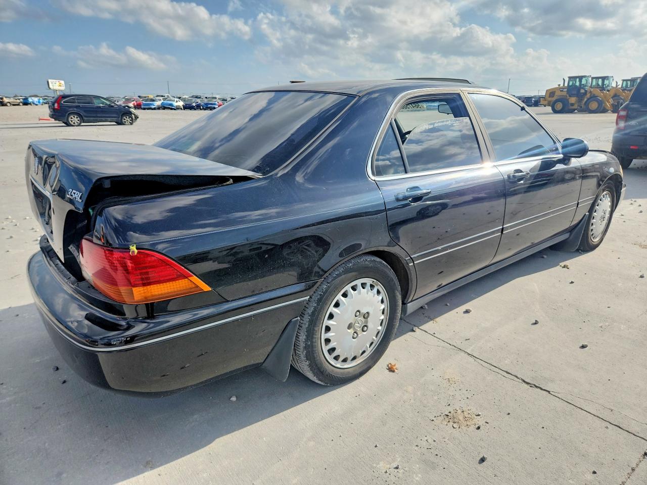 1996 Acura 3.5rl Black vin: JH4KA9642TC011863