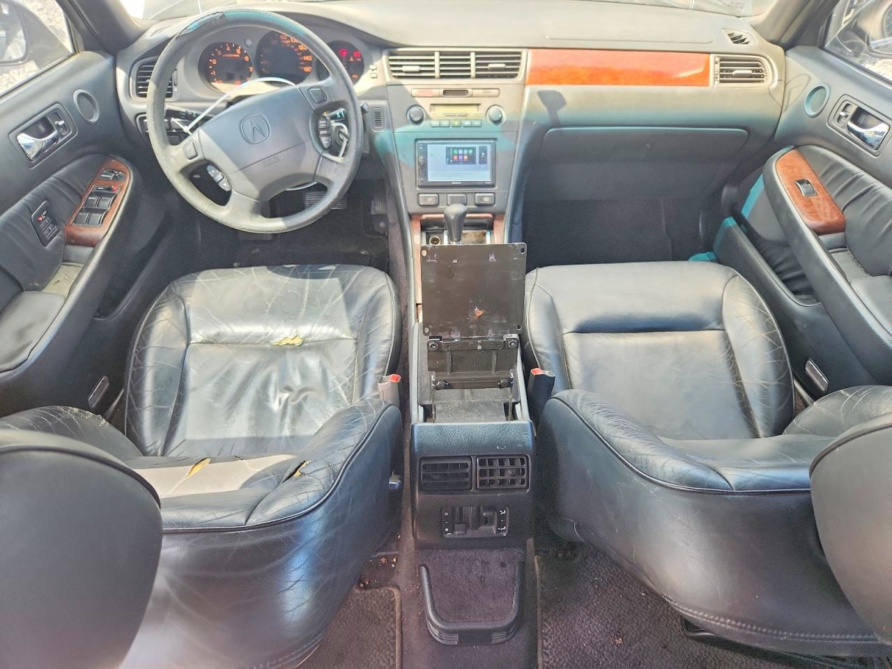 1996 Acura 3.5rl Black vin: JH4KA9642TC011863