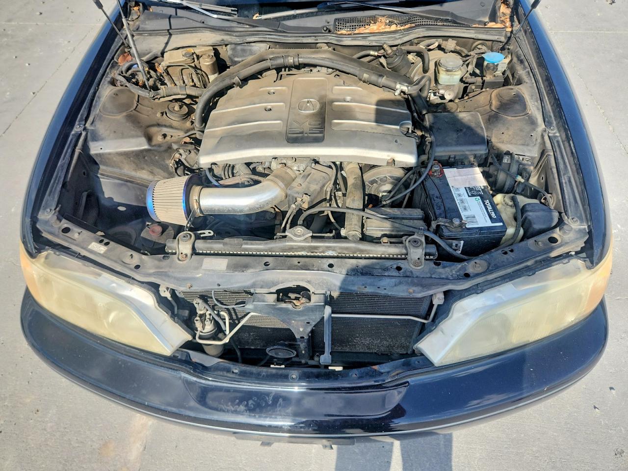 1996 Acura 3.5rl Black vin: JH4KA9642TC011863