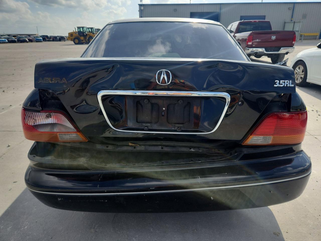 1996 Acura 3.5rl Black vin: JH4KA9642TC011863