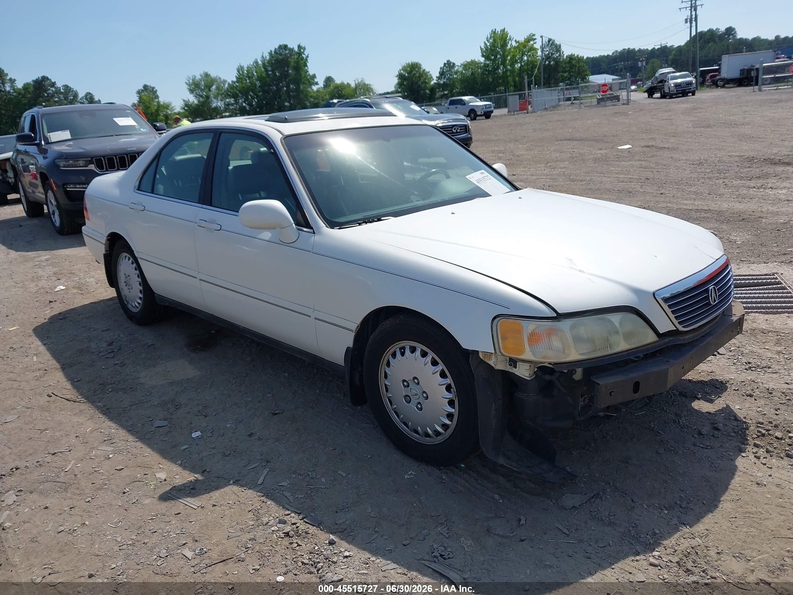 1997 Acura Rl 3.5 White vin: JH4KA9643VC002933