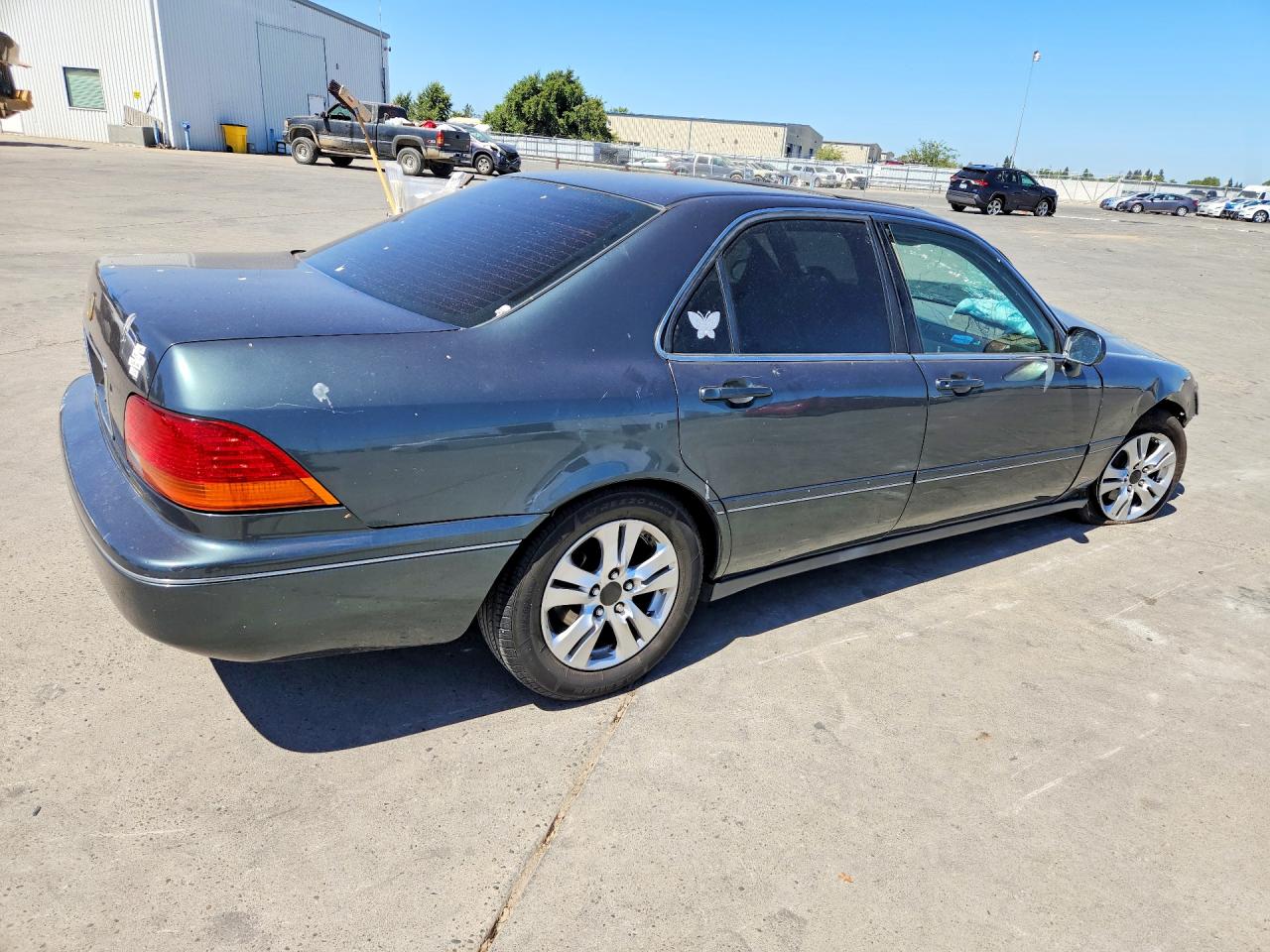 1997 Acura 3.5rl Green vin: JH4KA9643VC006738