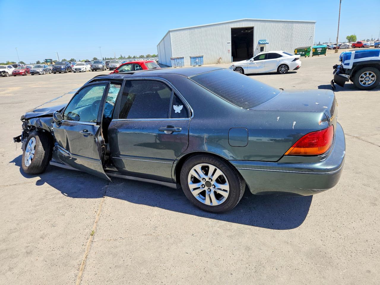 1997 Acura 3.5rl Green vin: JH4KA9643VC006738
