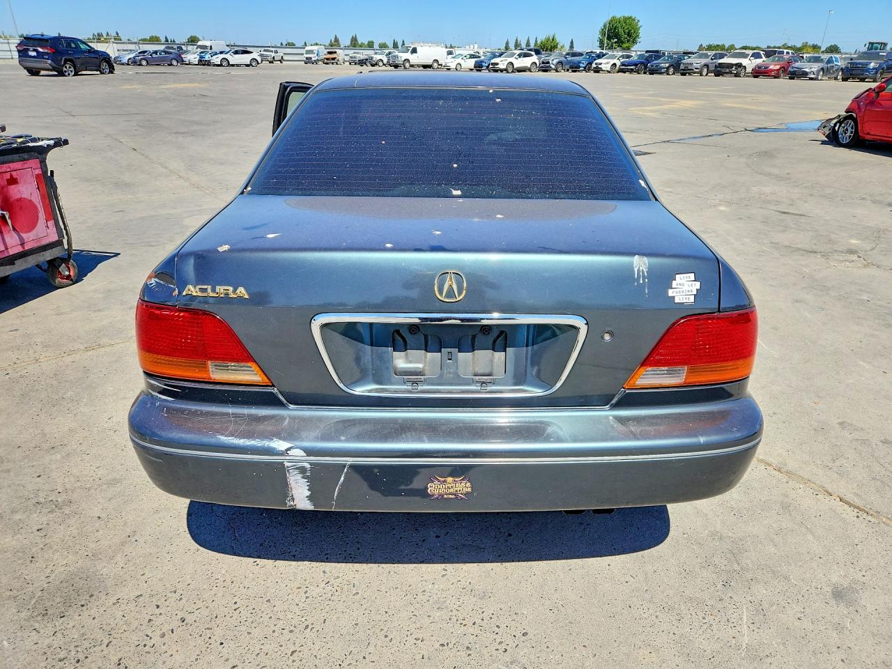 1997 Acura 3.5rl Green vin: JH4KA9643VC006738