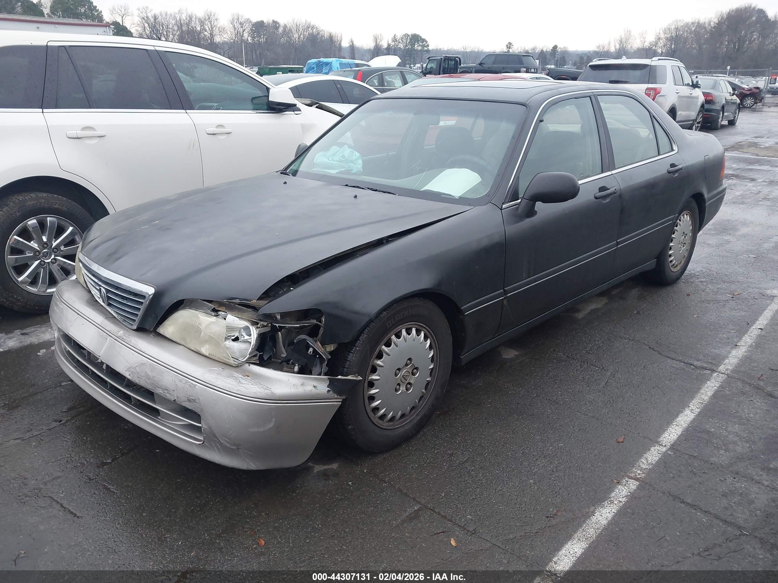 1997 Acura Rl 3.5 Black vin: JH4KA9645VC002576