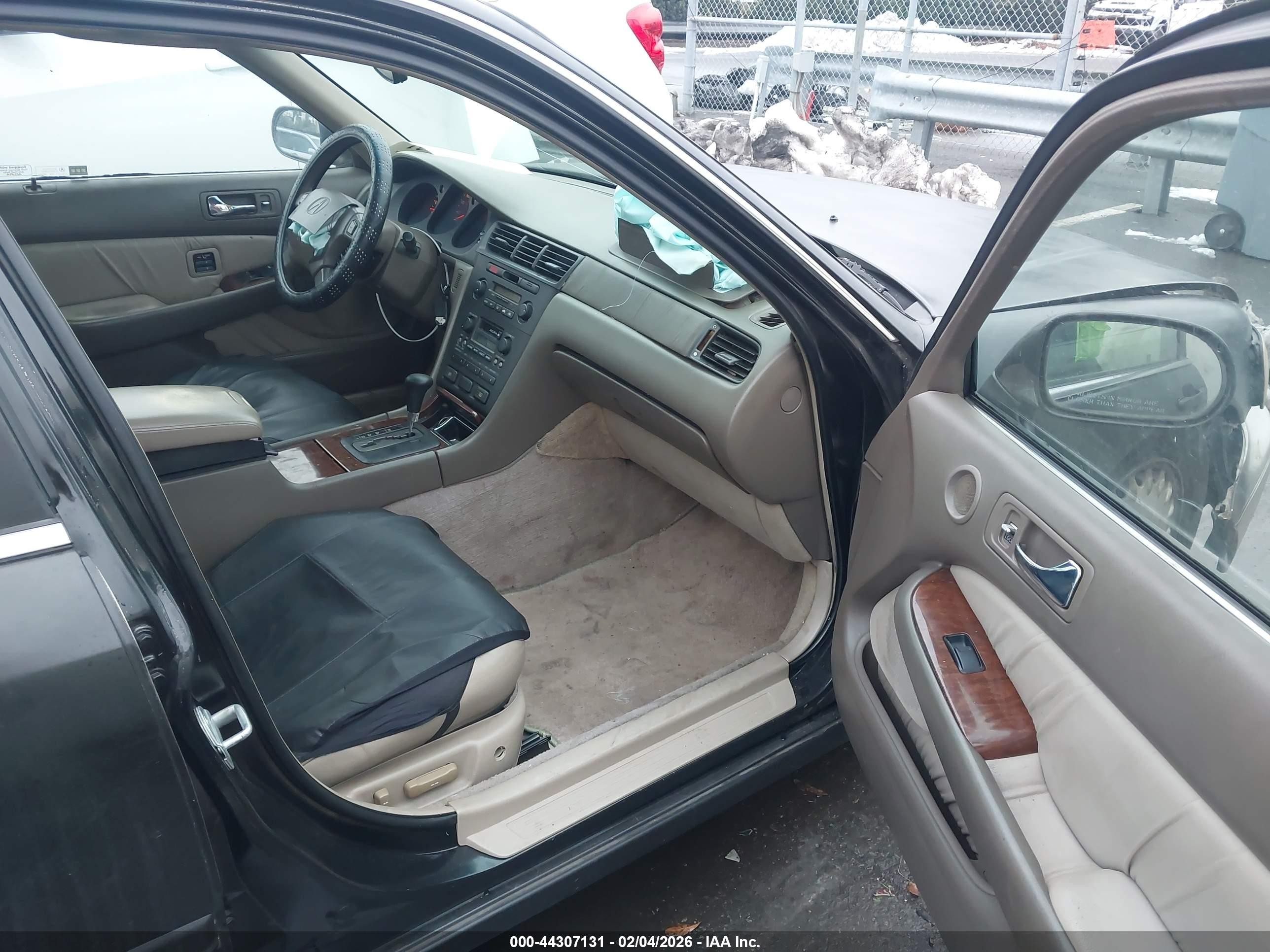 1997 Acura Rl 3.5 Black vin: JH4KA9645VC002576