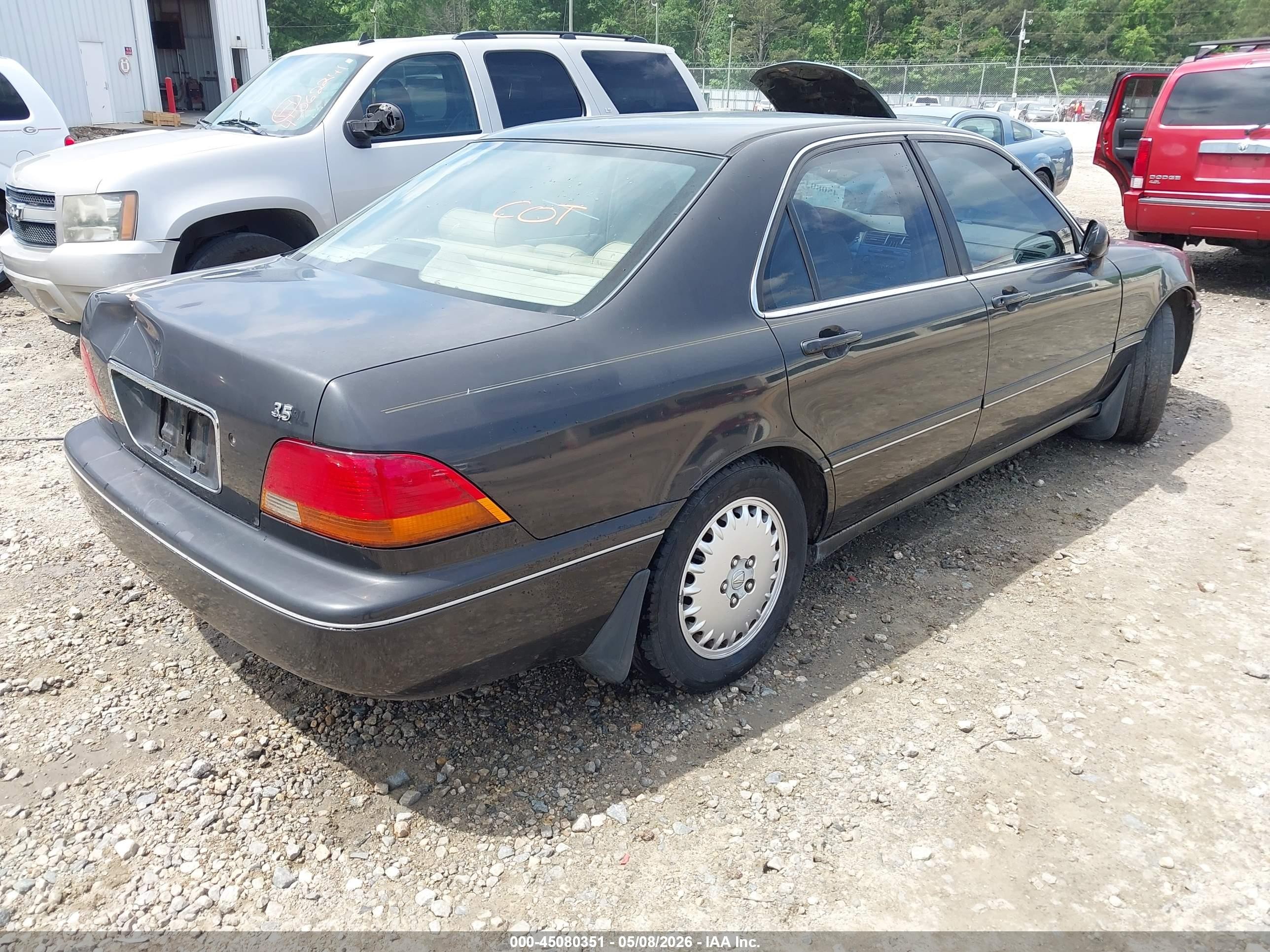 1997 Acura Rl 3.5 Black vin: JH4KA9645VC002769