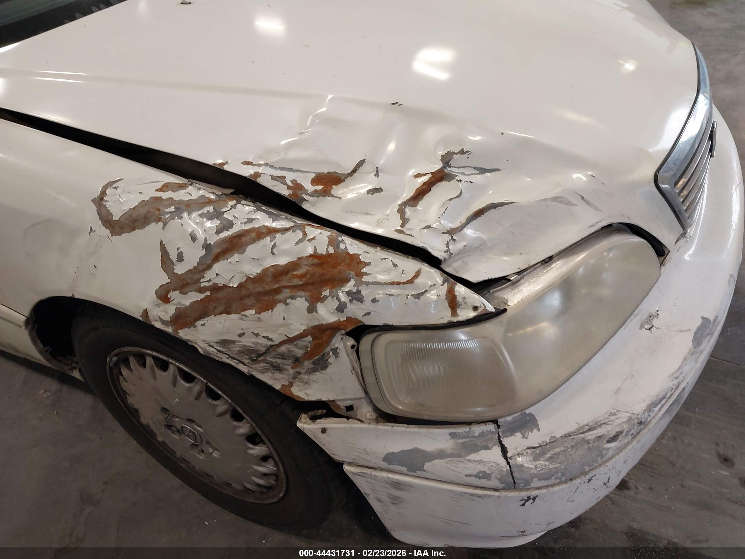 1997 Acura Rl 3.5 White vin: JH4KA9645VC008085