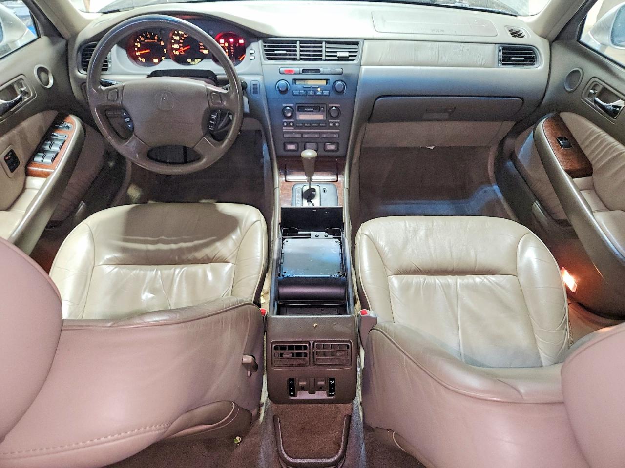 1997 Acura 3.5rl Silver vin: JH4KA9645VC014422