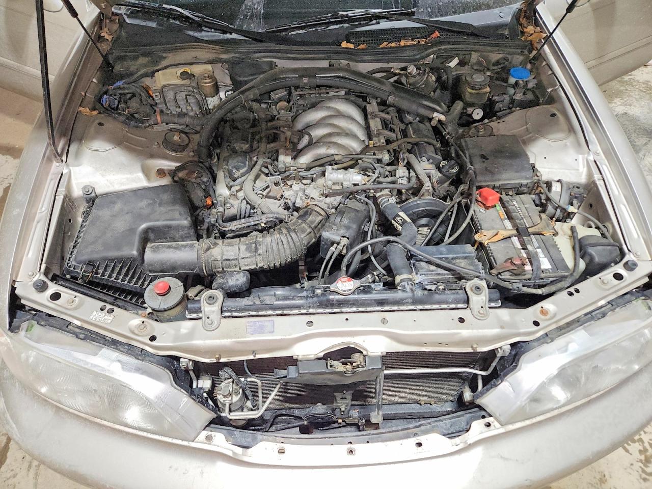 1997 Acura 3.5rl Silver vin: JH4KA9645VC014422