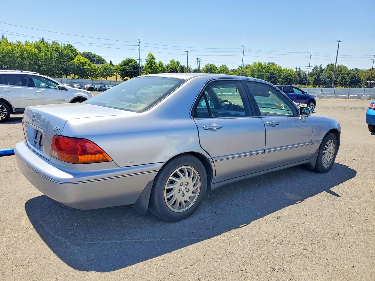 1998 Acura 3.5rl Синий vin: JH4KA9649WC004493