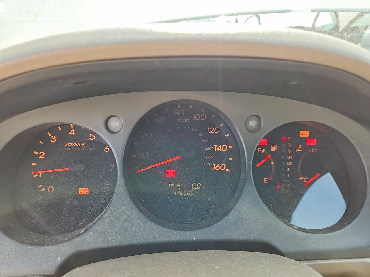 1999 Acura 3.5rl White vin: JH4KA9650XC010953