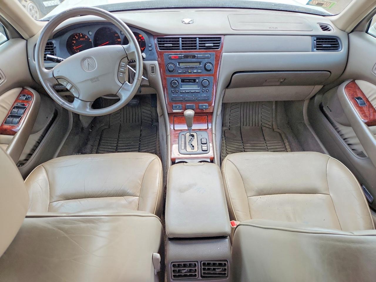 1999 Acura 3.5rl White vin: JH4KA9650XC010953