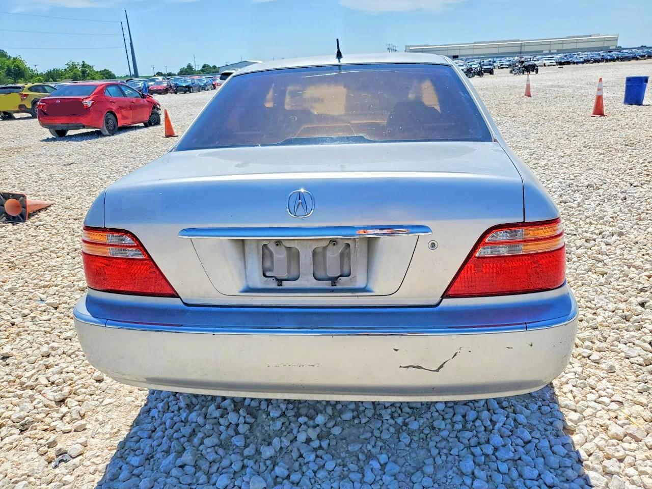 2002 Acura 3.5rl Silver vin: JH4KA96512C006533