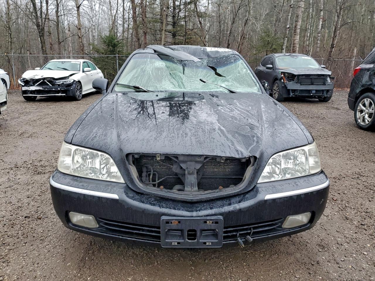 2004 Acura 3.5rl 4dr Черный vin: JH4KA96514C800077