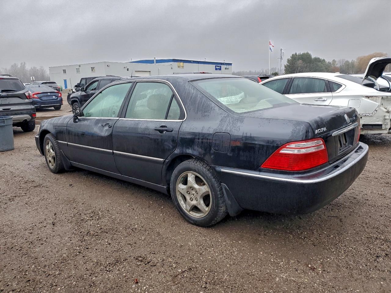 2004 Acura 3.5rl 4dr Черный vin: JH4KA96514C800077