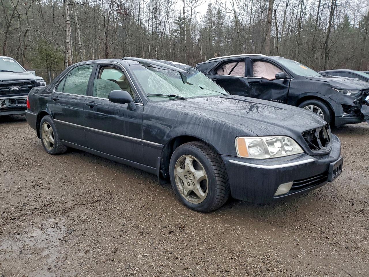 2004 Acura 3.5rl 4dr Черный vin: JH4KA96514C800077