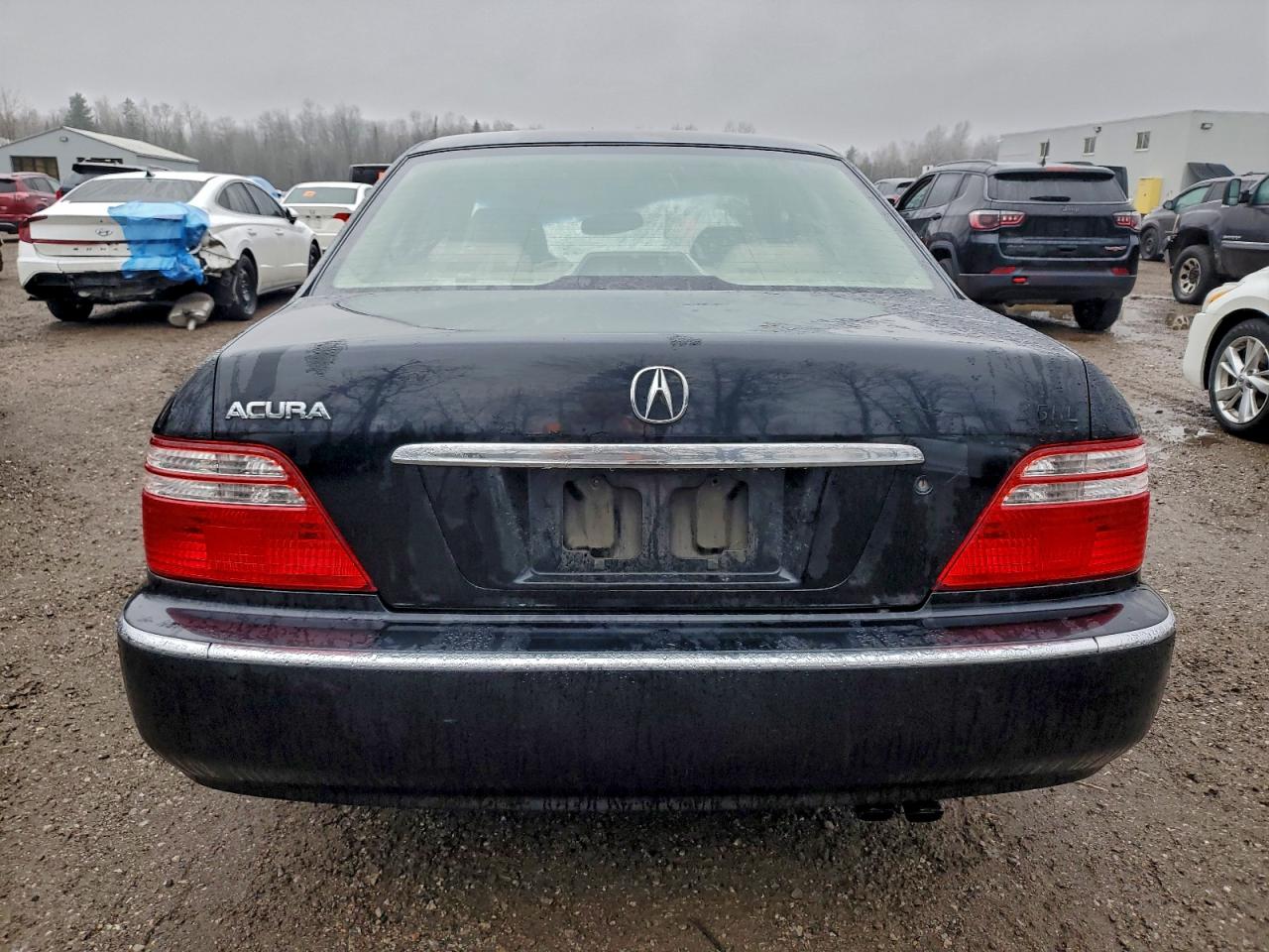 2004 Acura 3.5rl 4dr Черный vin: JH4KA96514C800077