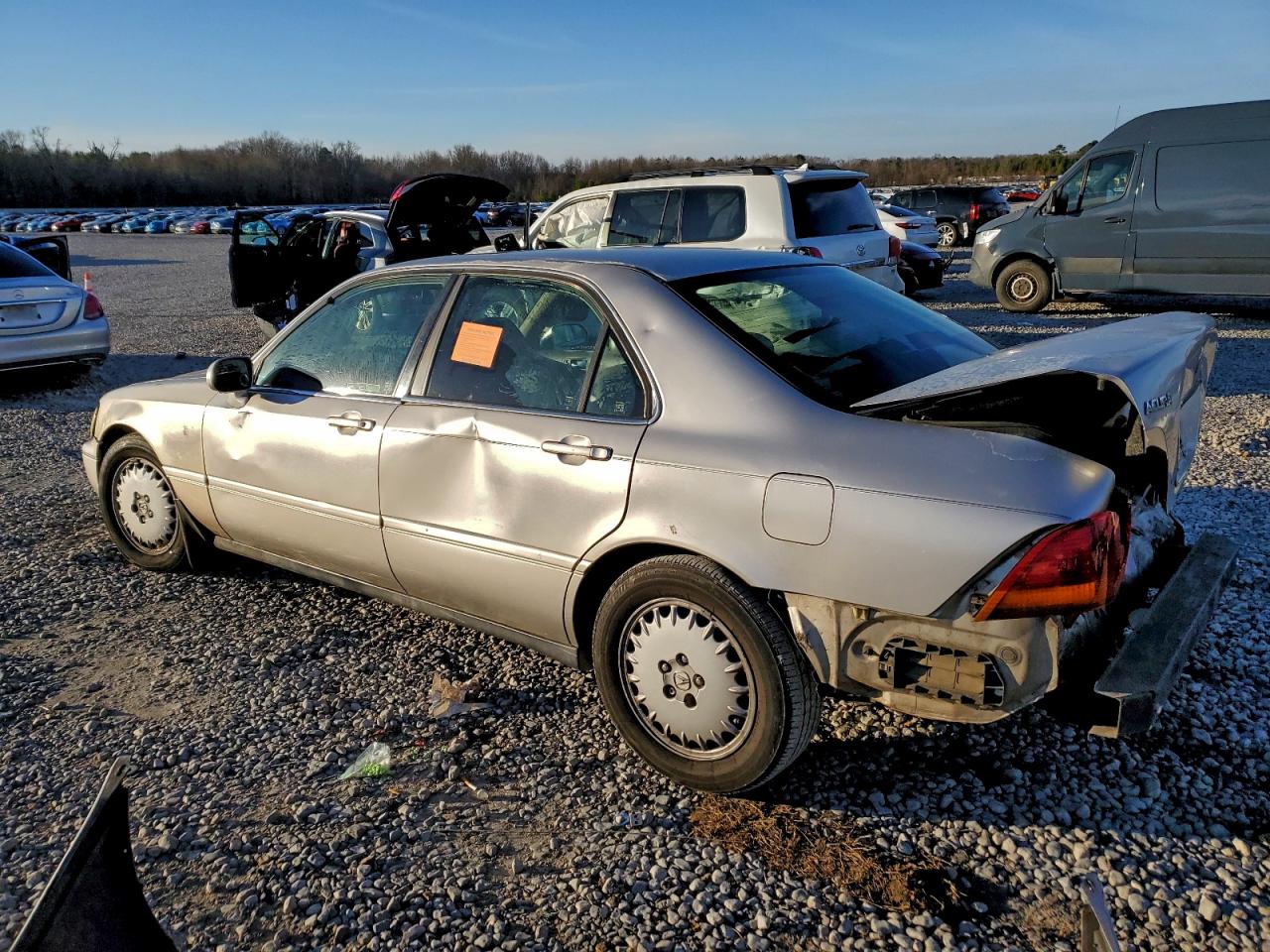 1997 Acura 3.5rl Cream vin: JH4KA9651VC016127