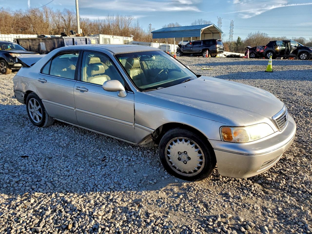1997 Acura 3.5rl Cream vin: JH4KA9651VC016127