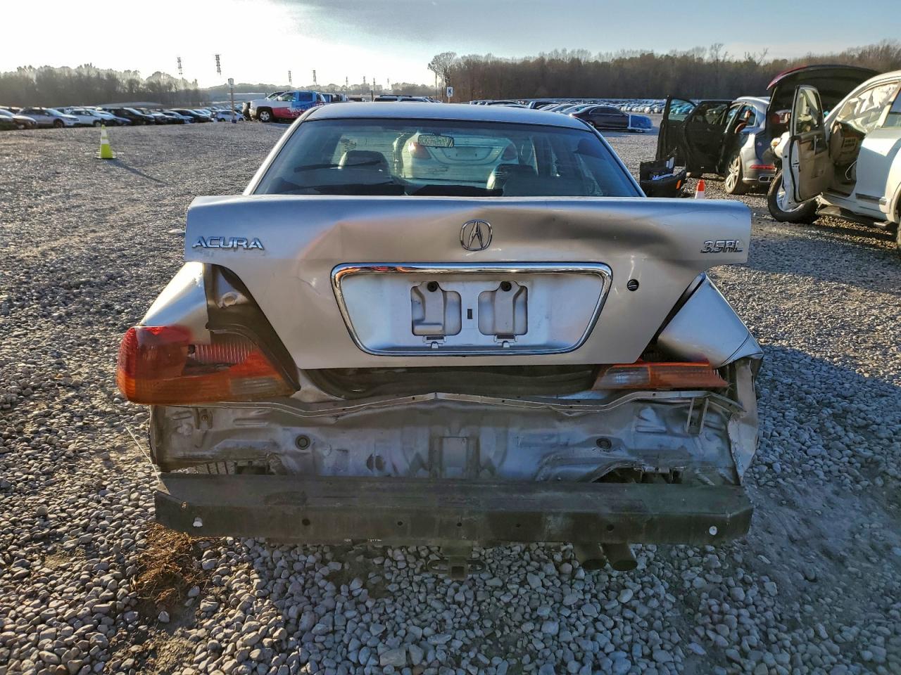 1997 Acura 3.5rl Cream vin: JH4KA9651VC016127