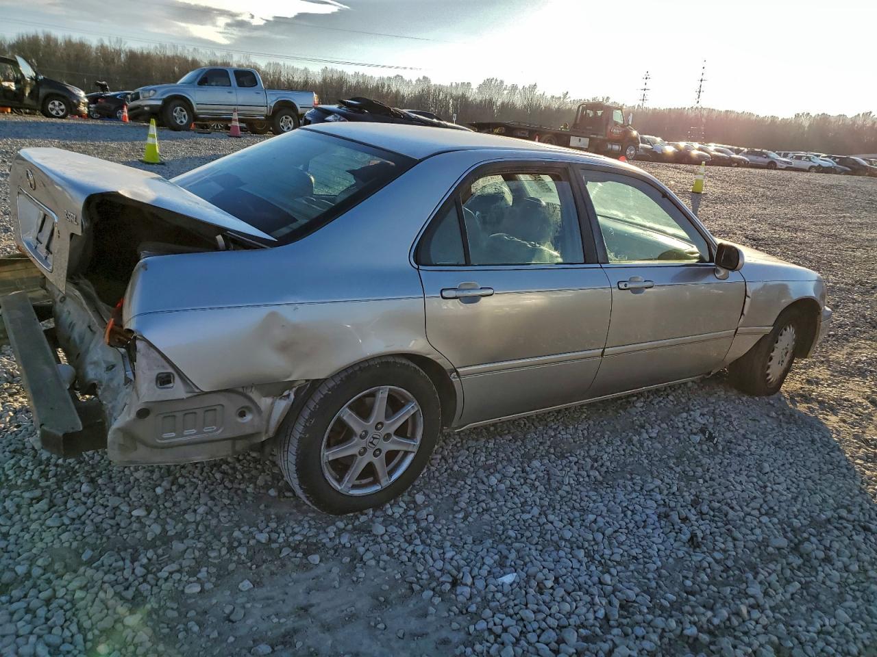 1997 Acura 3.5rl Cream vin: JH4KA9651VC016127