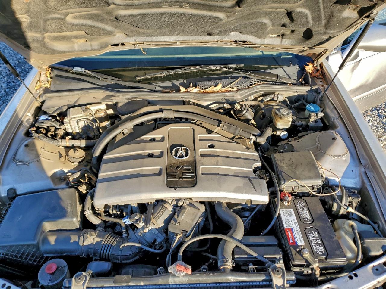 1997 Acura 3.5rl Cream vin: JH4KA9651VC016127
