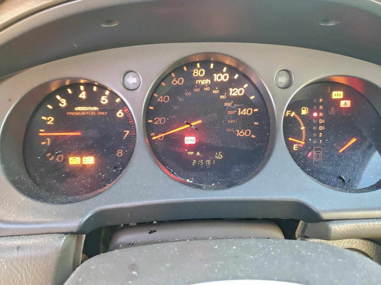 1997 Acura 3.5rl Cream vin: JH4KA9651VC016127