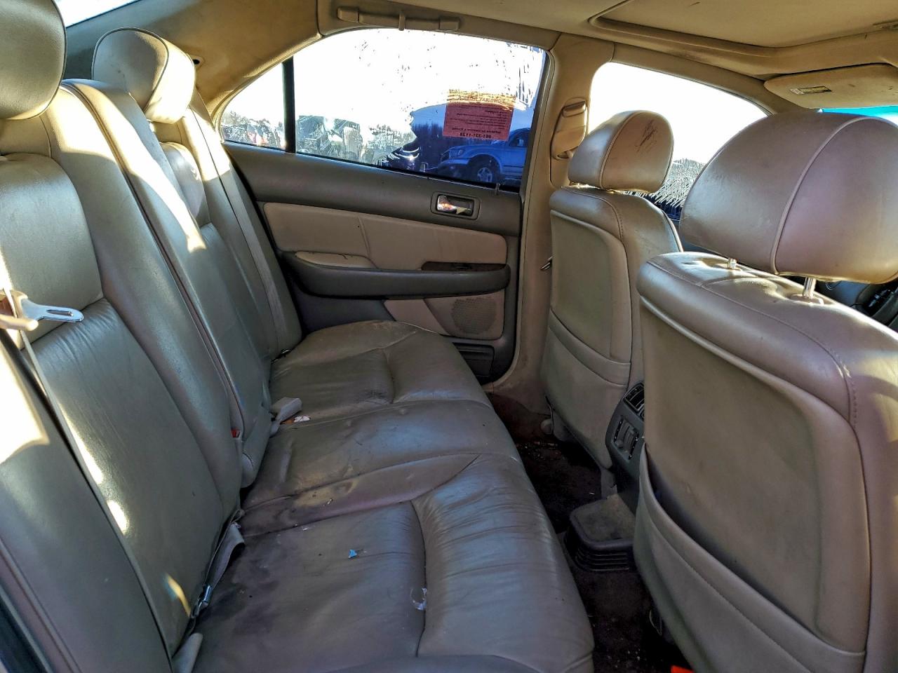 1997 Acura 3.5rl Cream vin: JH4KA9651VC016127