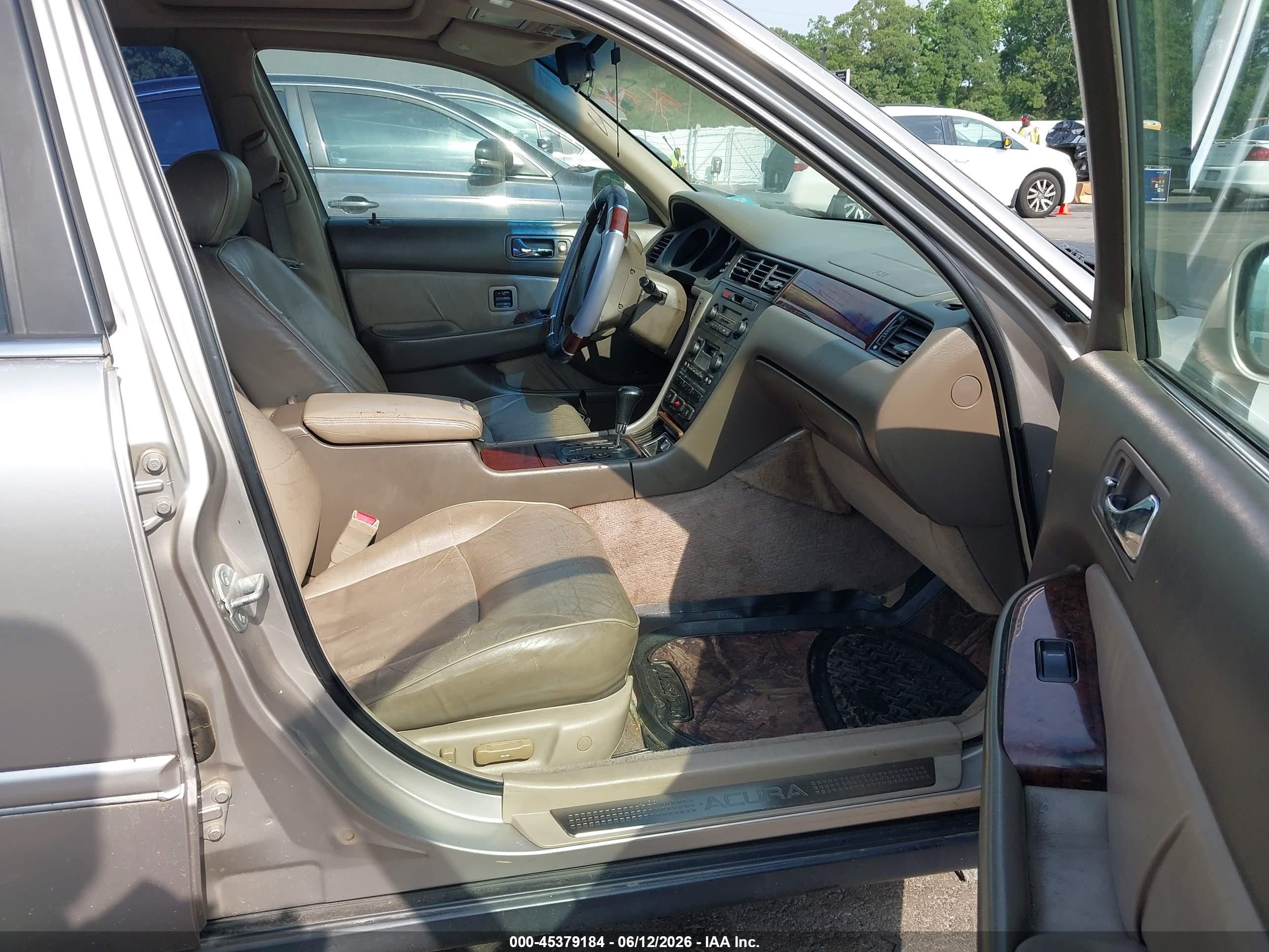 1998 Acura Rl 3.5 Beige vin: JH4KA9651WC002004