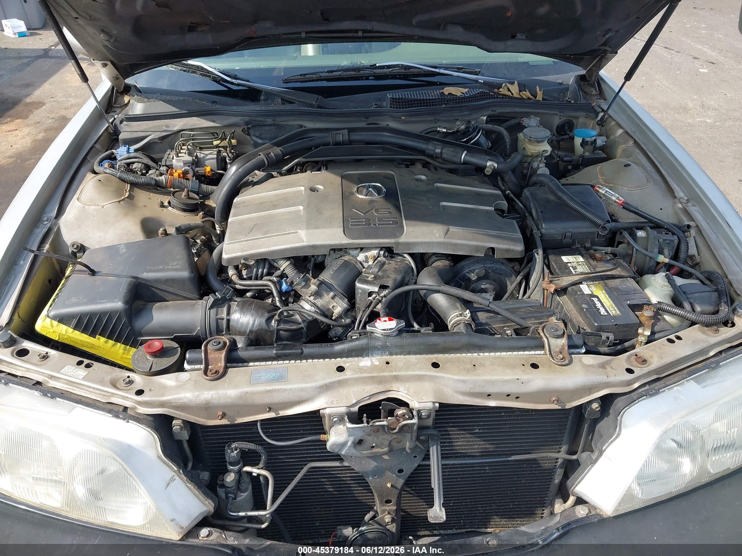 1998 Acura Rl 3.5 Beige vin: JH4KA9651WC002004