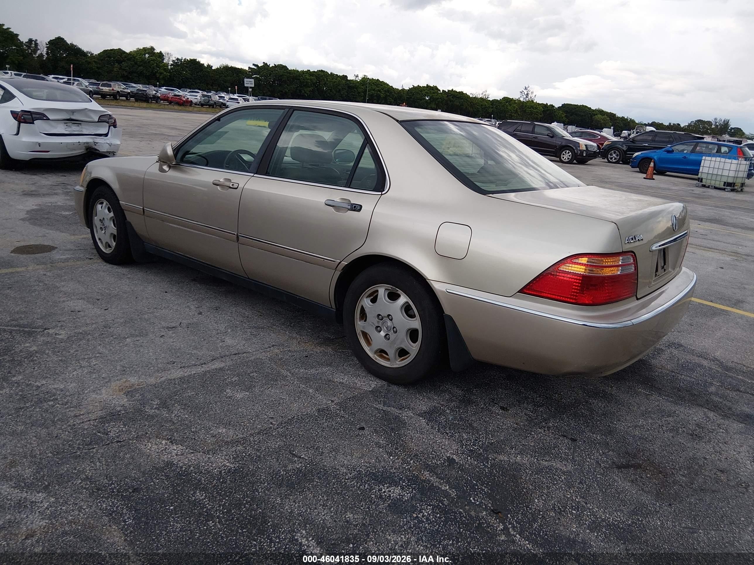 2000 Acura Rl 3.5 Gold vin: JH4KA9653YC000418