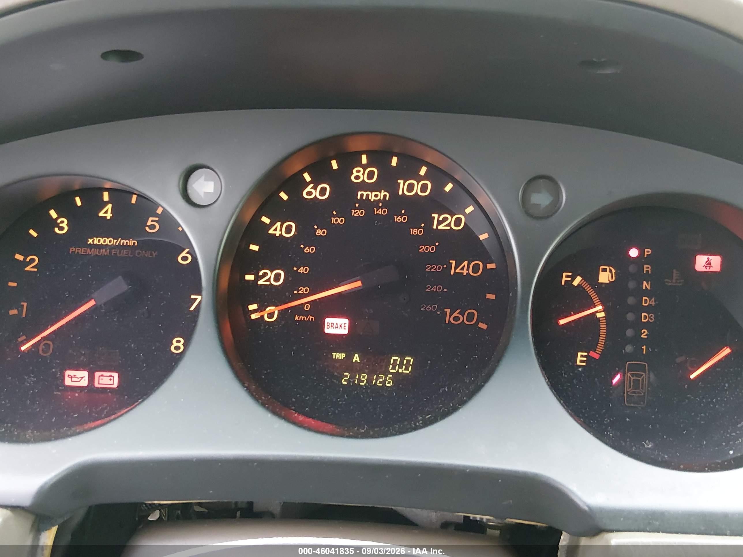 2000 Acura Rl 3.5 Gold vin: JH4KA9653YC000418