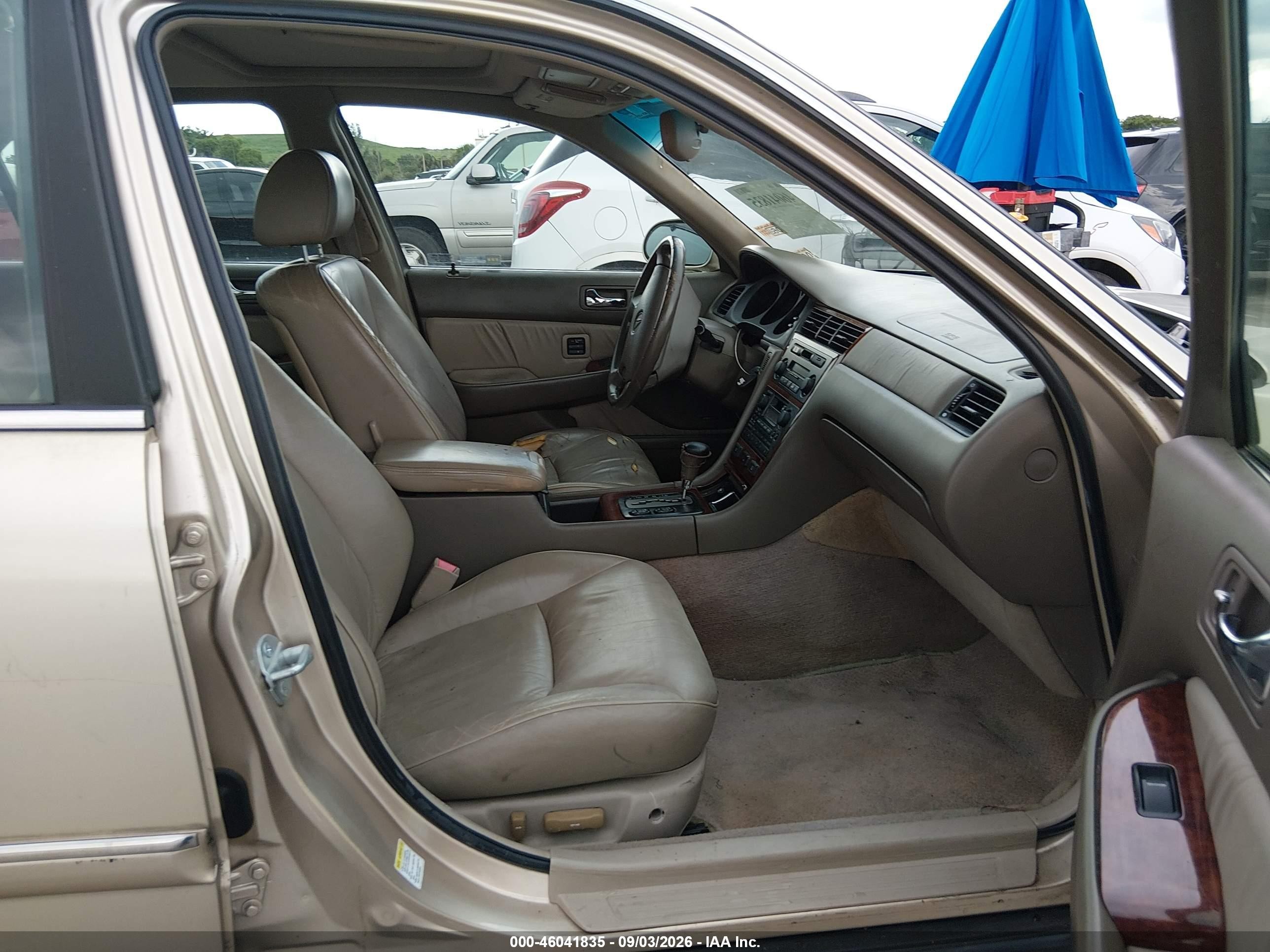 2000 Acura Rl 3.5 Gold vin: JH4KA9653YC000418