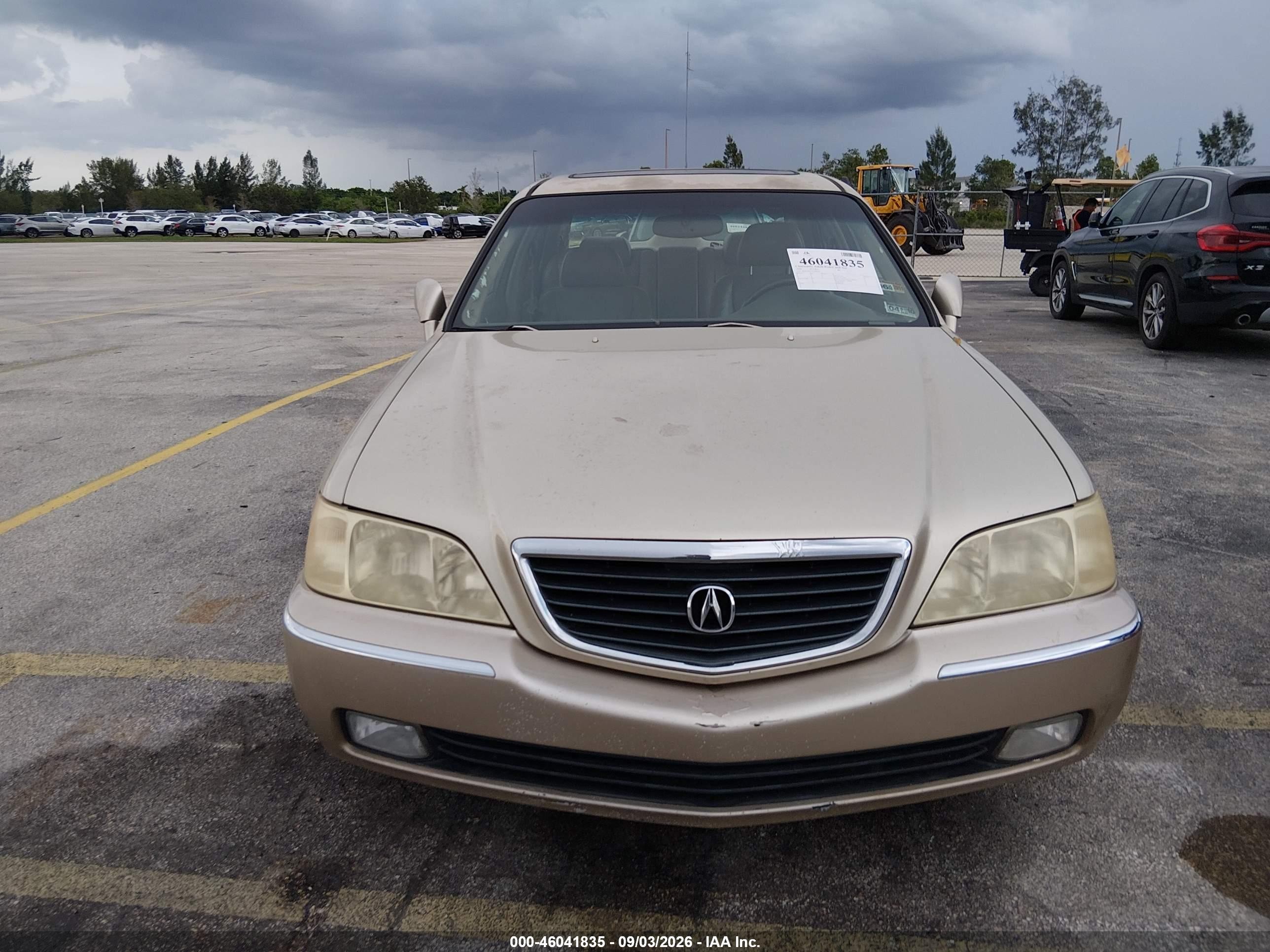 2000 Acura Rl 3.5 Gold vin: JH4KA9653YC000418