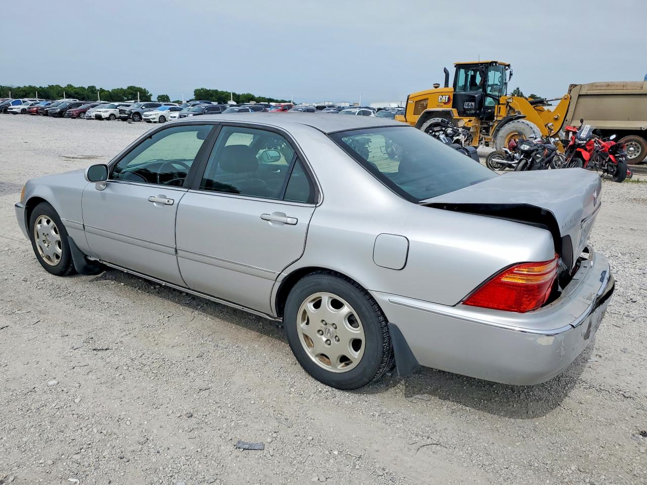 2000 Acura 3.5rl Silver vin: JH4KA9653YC013072