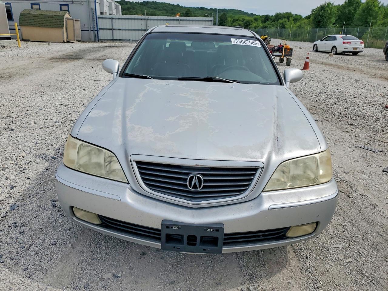 2000 Acura 3.5rl Silver vin: JH4KA9653YC013072