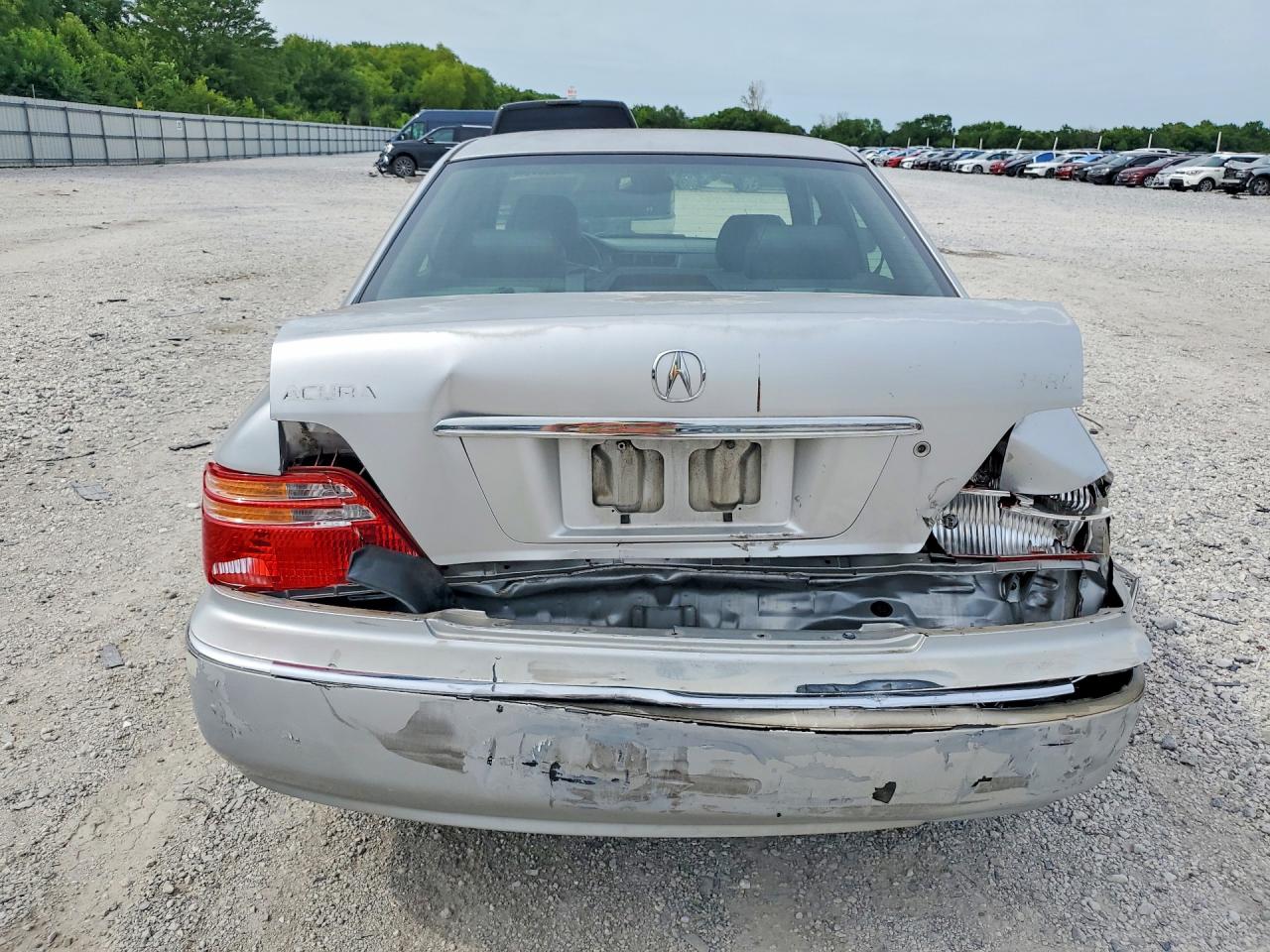2000 Acura 3.5rl Silver vin: JH4KA9653YC013072
