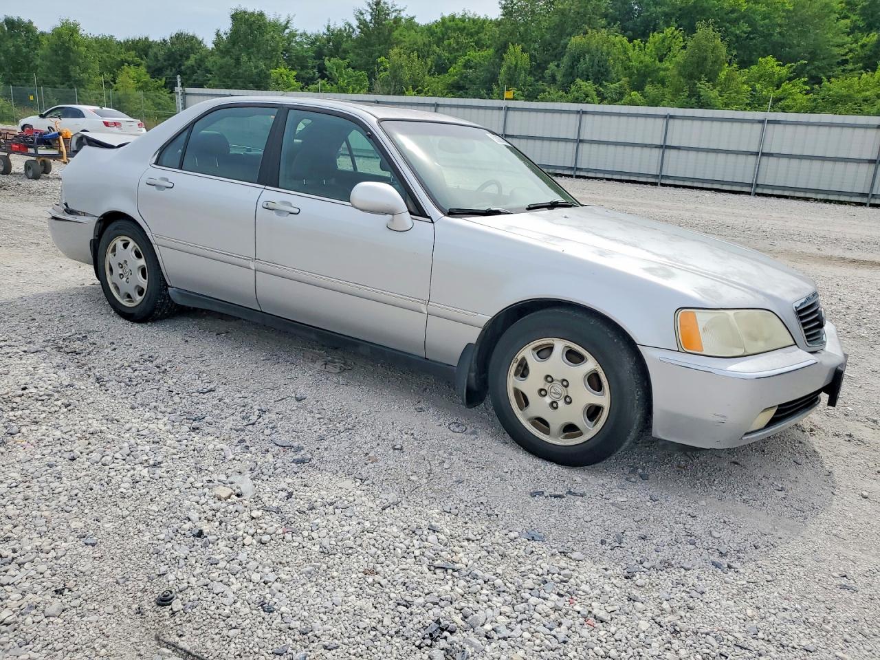 2000 Acura 3.5rl Silver vin: JH4KA9653YC013072