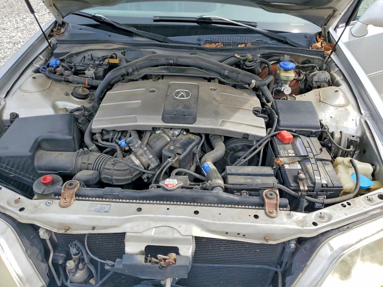 2000 Acura 3.5rl Silver vin: JH4KA9653YC013072
