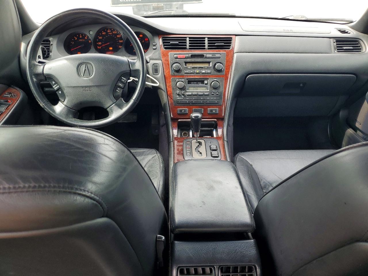 2000 Acura 3.5rl Silver vin: JH4KA9653YC013072